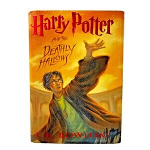 Harry Potter and the Deathly Hallows by JK Rowling 2007 First Edition Hardback